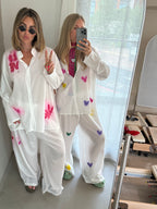 White Summer Suit
