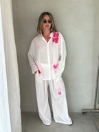 White Summer Suit