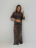 Terralux Bandana Sarong & Tee Set