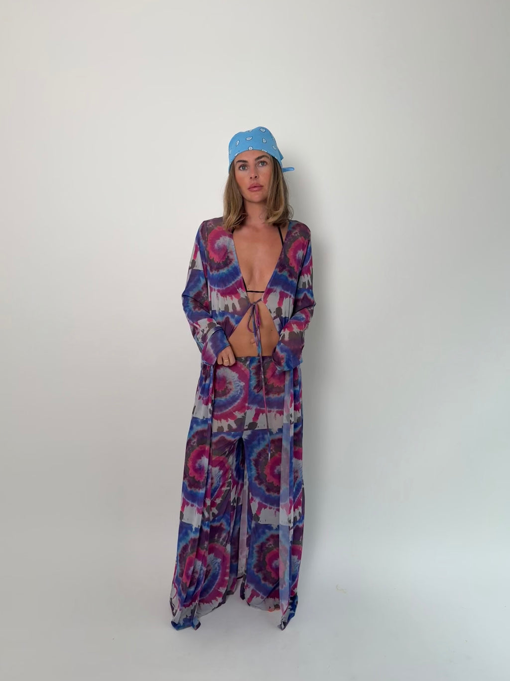 Swirl Wide Leg Trouser