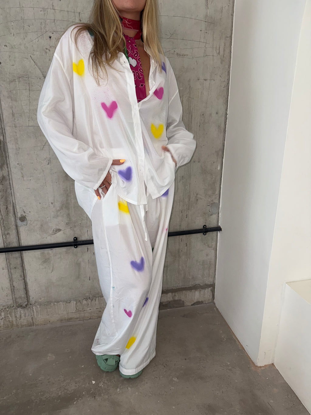 White Summer Suit