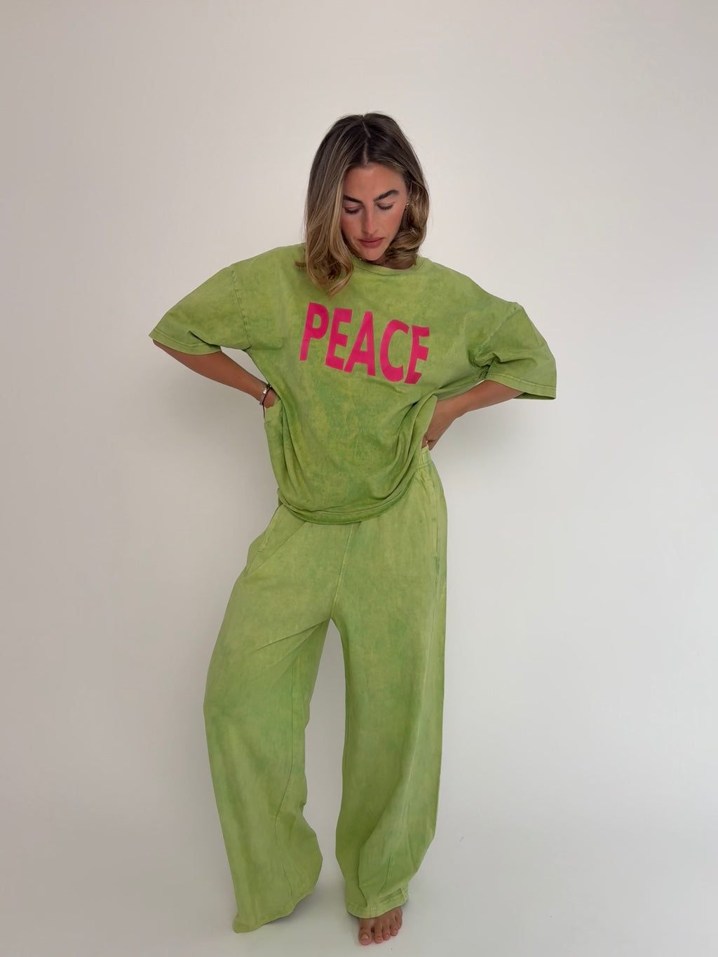 Tie Dye Cotton Bottoms