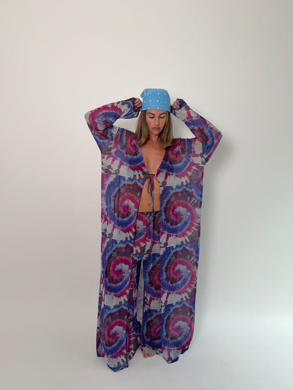 Swirl Wide Leg Trouser