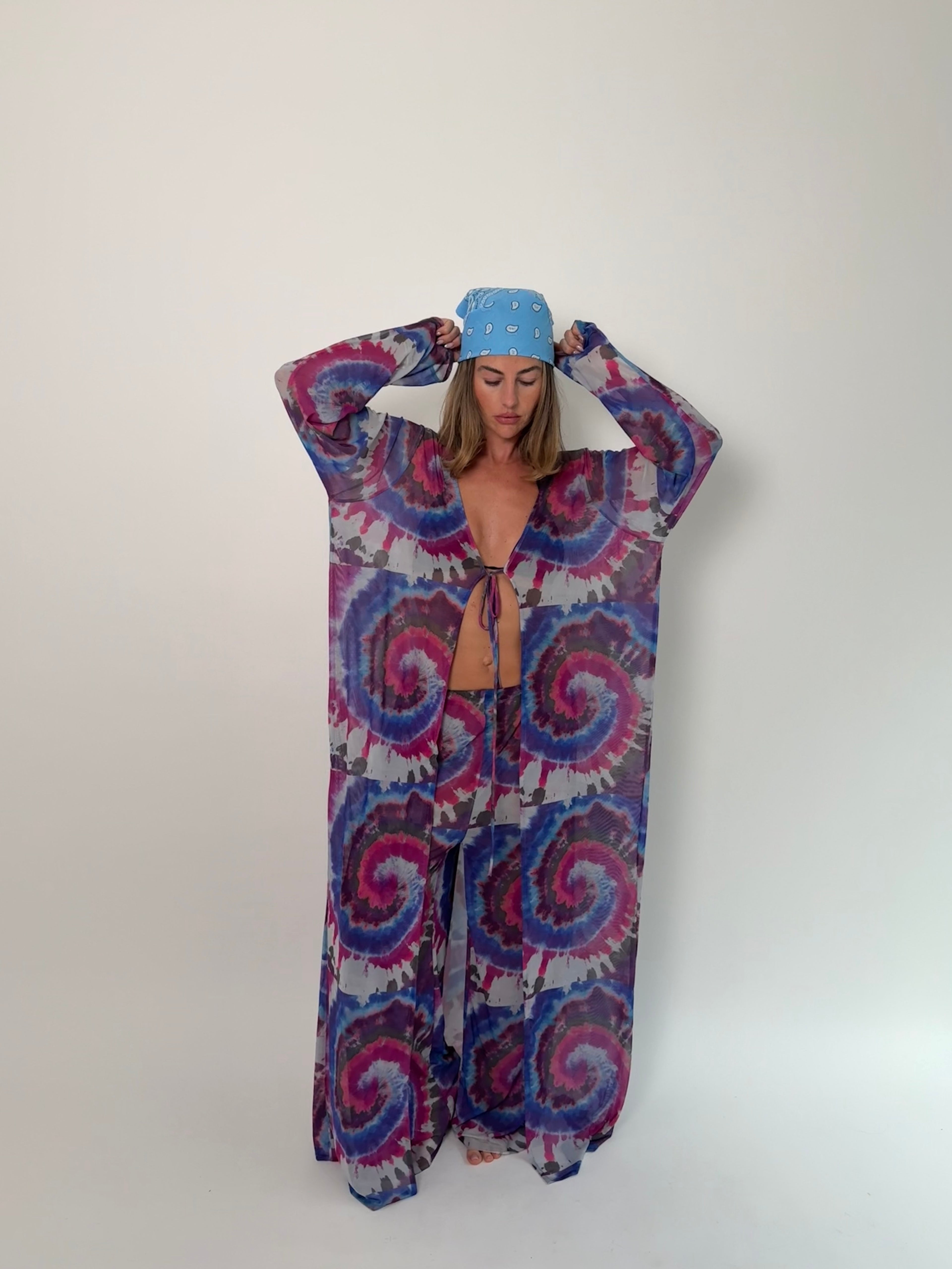 Swirl Wide Leg Trouser