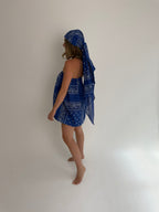 Bandana Puff Dress