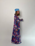 Swirl Tie Top Maxi Dress