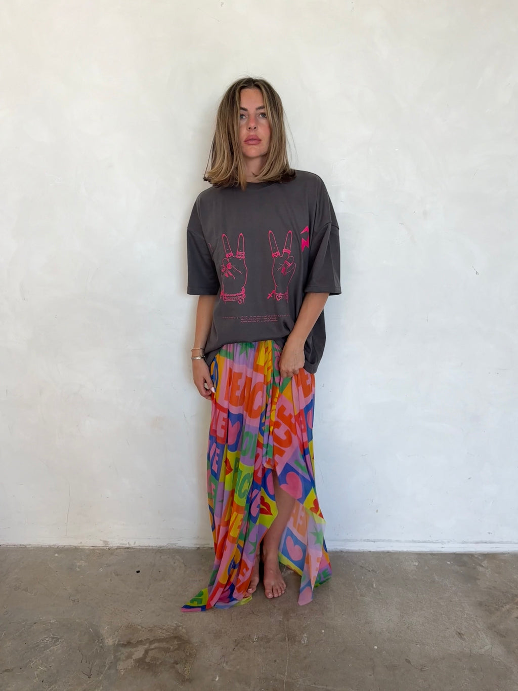 Peace&Love Maxi Sarong