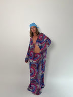 Swirl Wide Leg Trouser