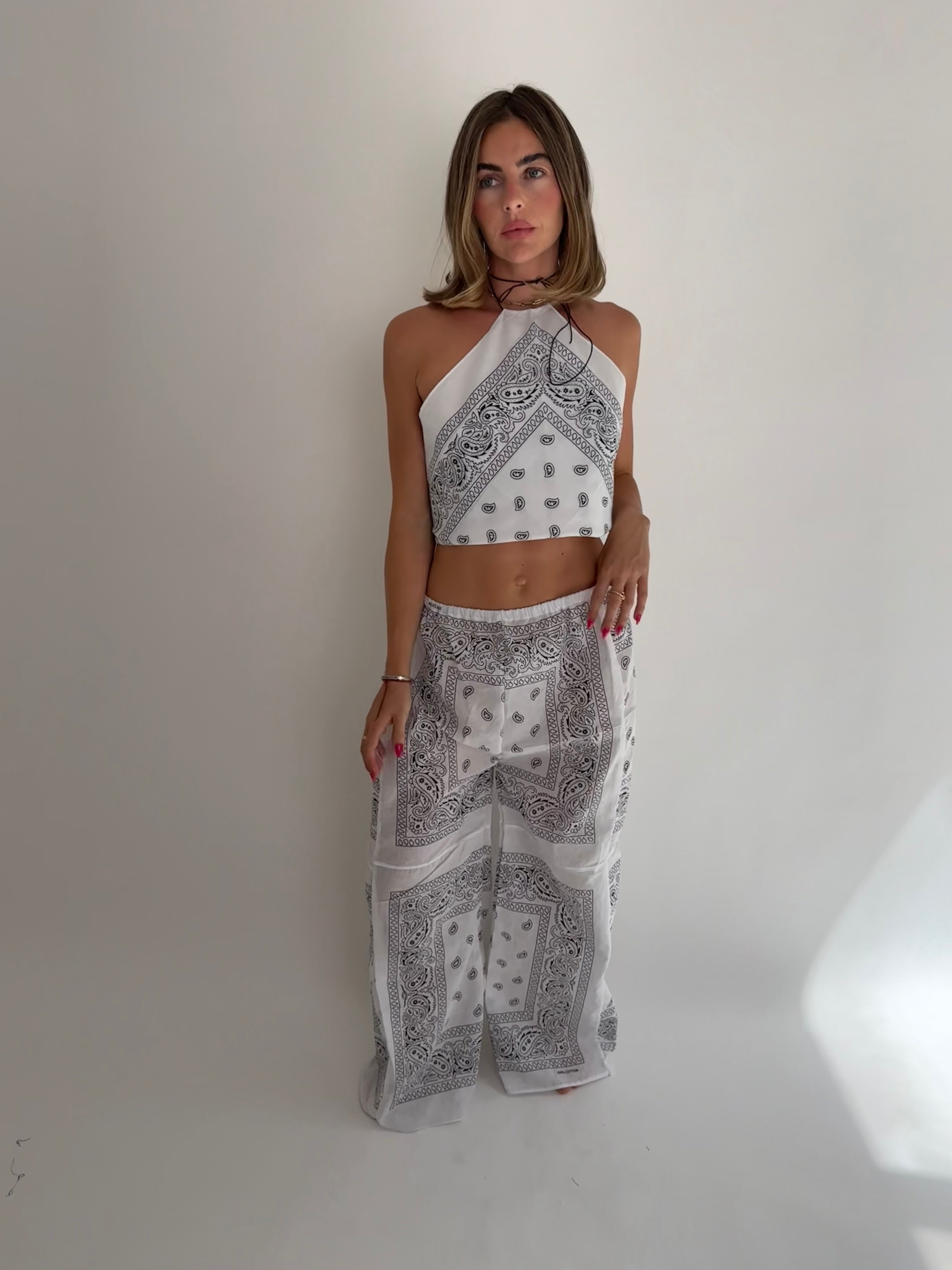 Bandana Wide Leg
