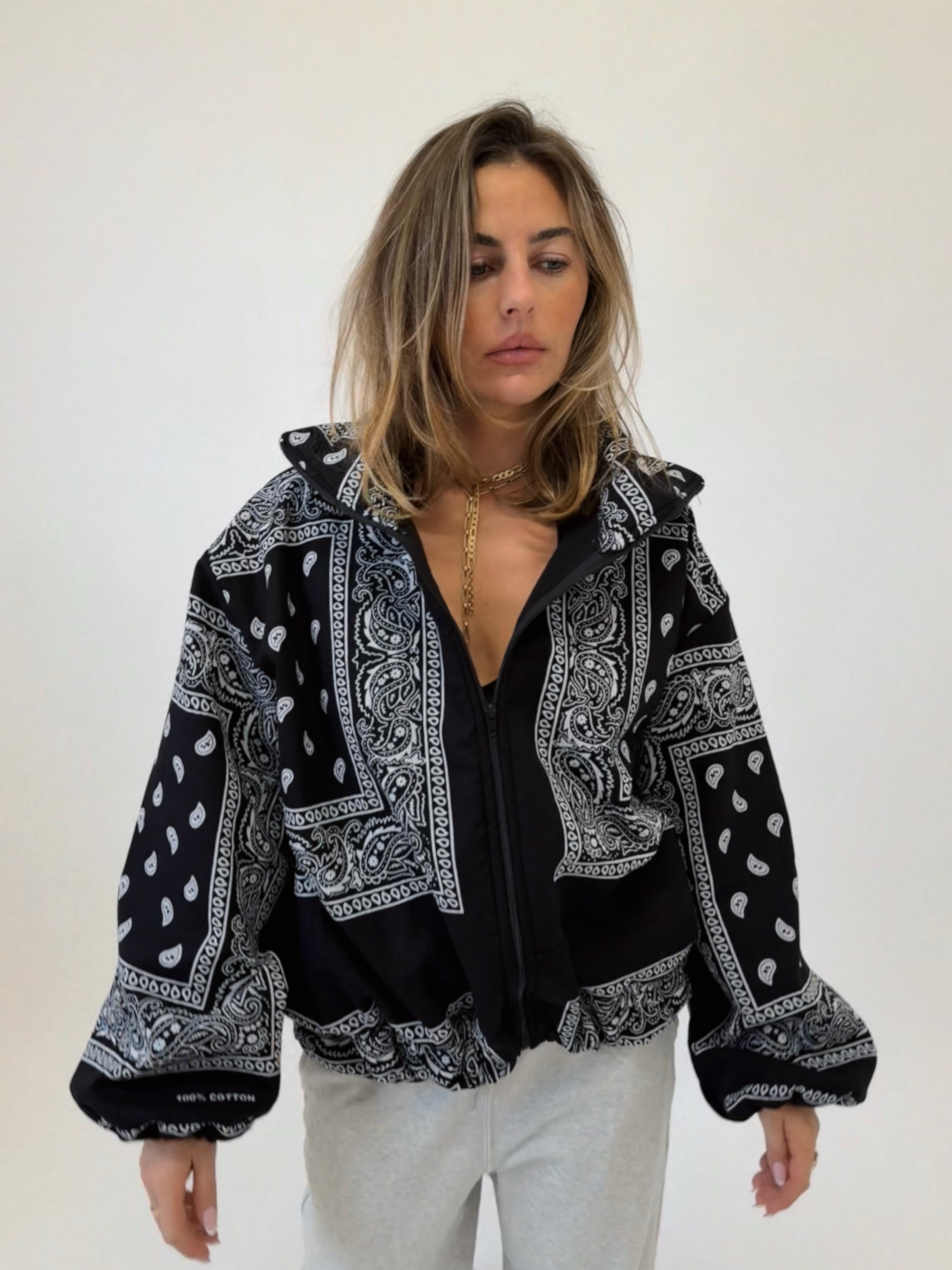 Bandana Bomber – Spray Pray Love