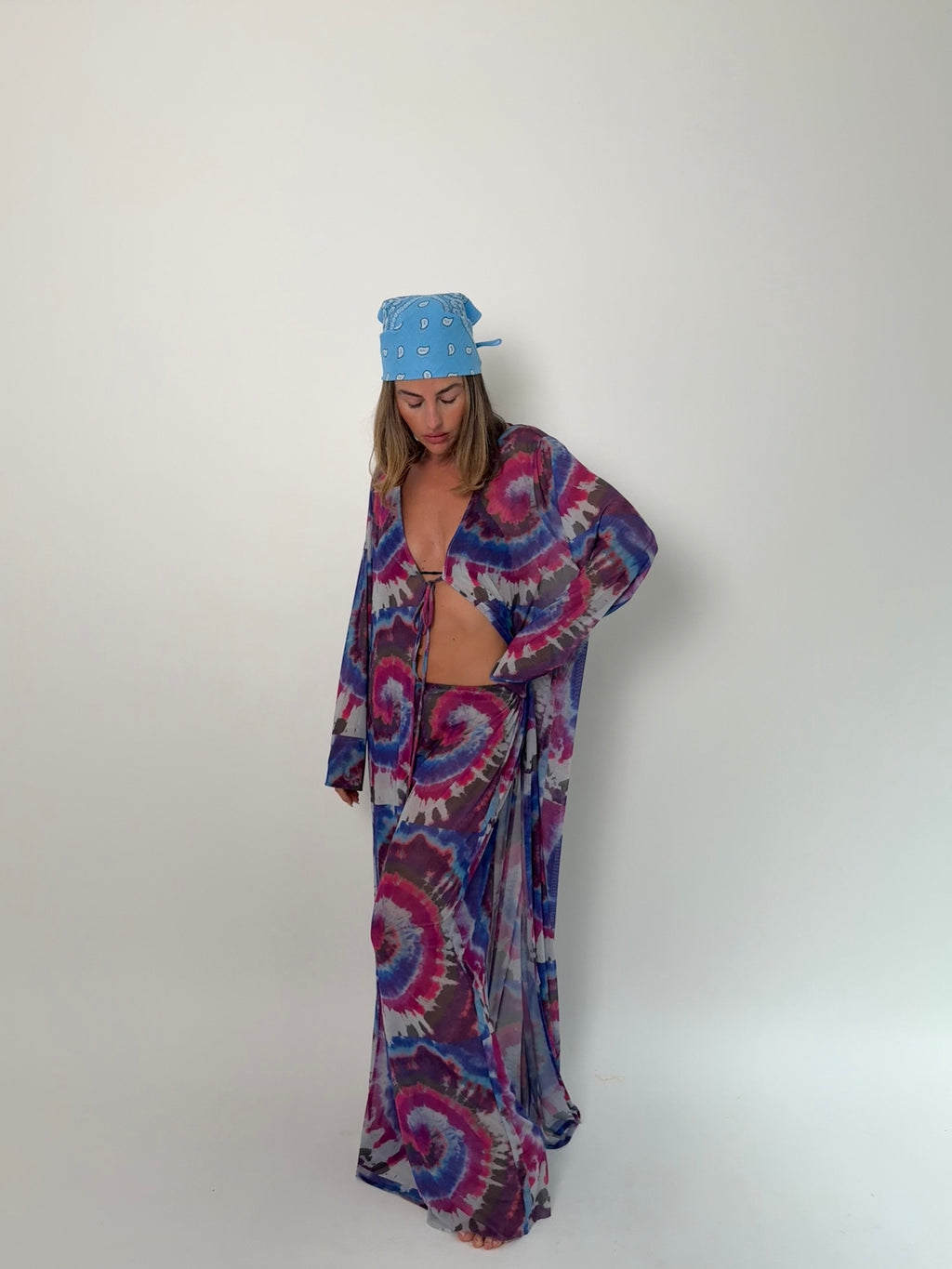 Swirl Wide Leg Trouser