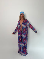Swirl Tie Top Maxi Dress