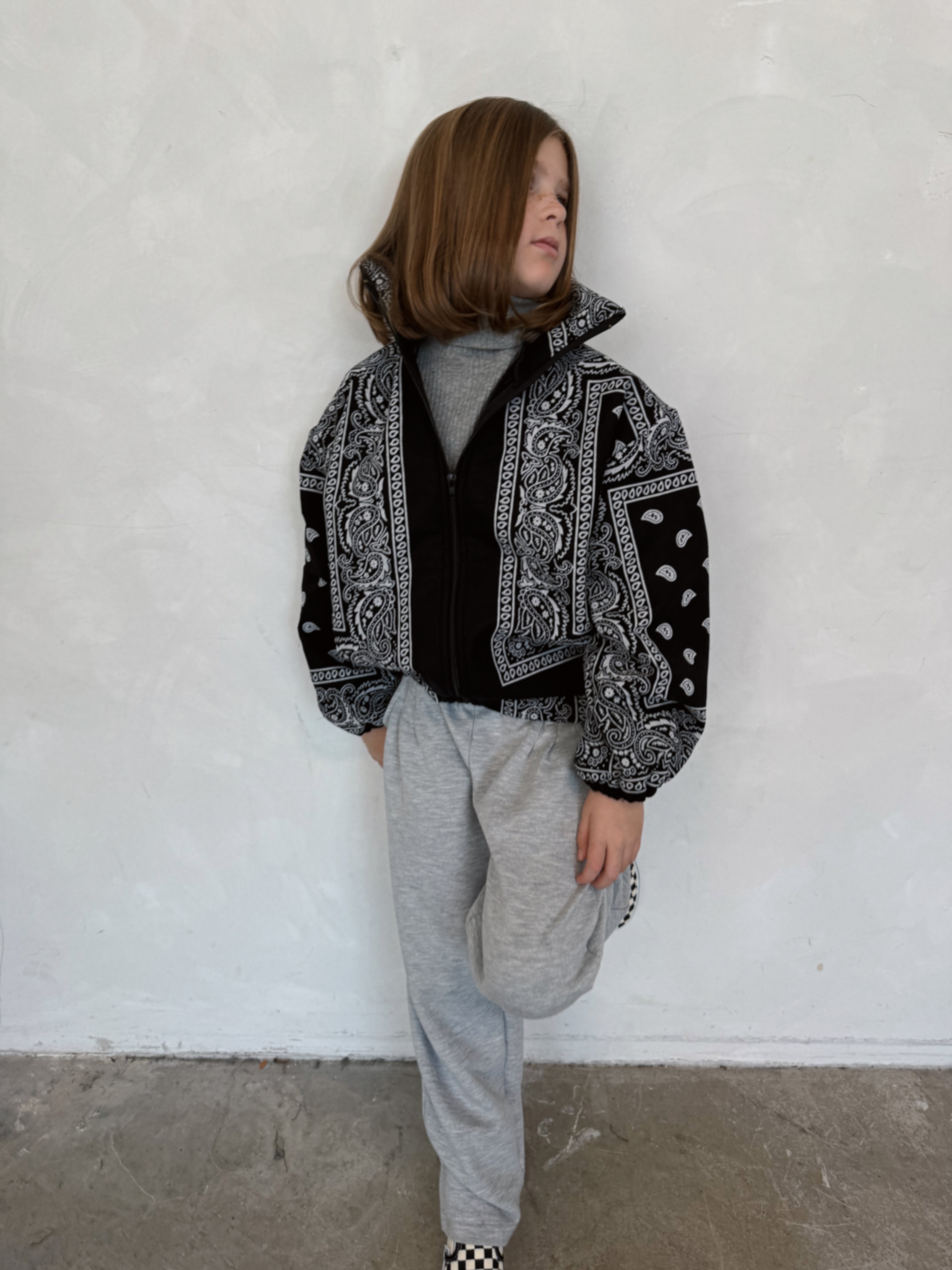 Kids Bandana Bomber – Spray Pray Love
