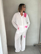 White Summer Suit