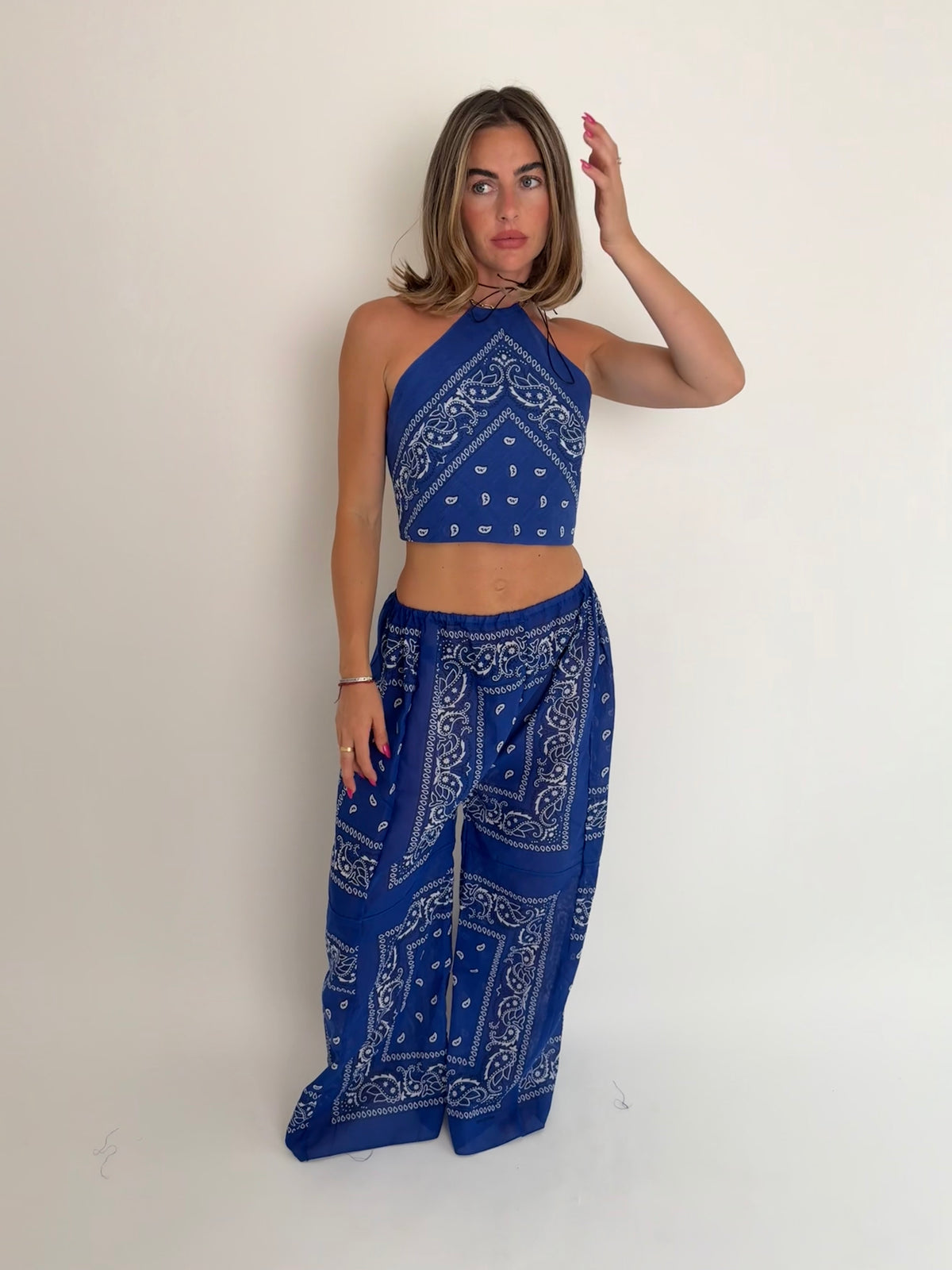 Bandana Tie Top
