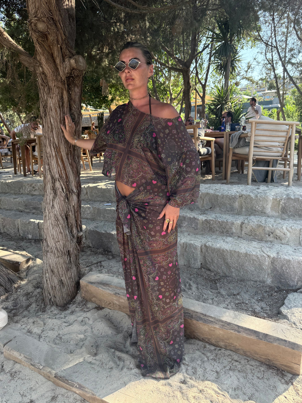 Terralux Bandana Sarong & Tee Set