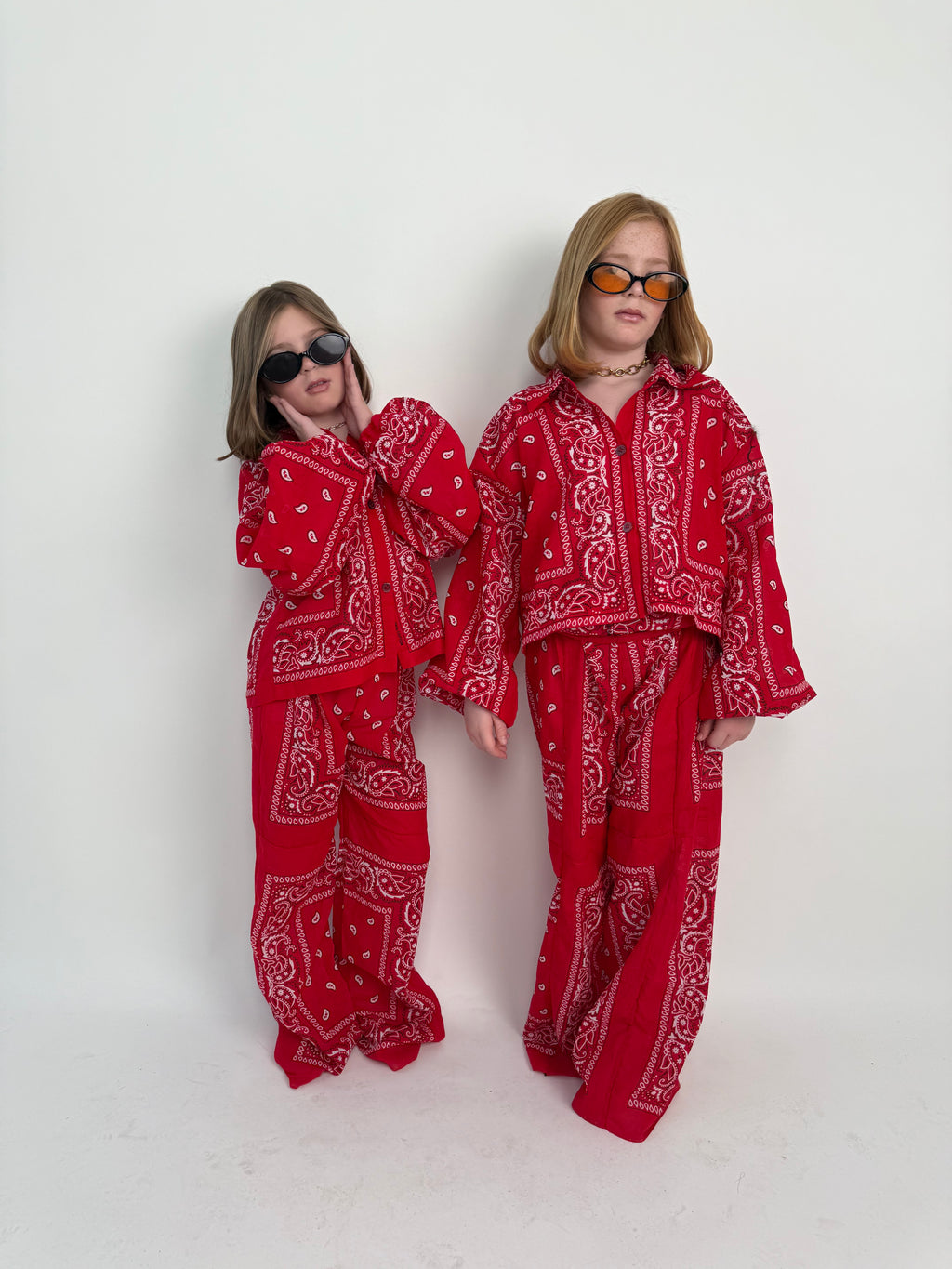 Kids Bandana Shirt Set
