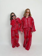 Kids Bandana Shirt Set