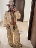 Bandana Cropped Shirt