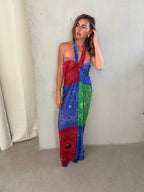 Patchwork Bandana Print Sarong