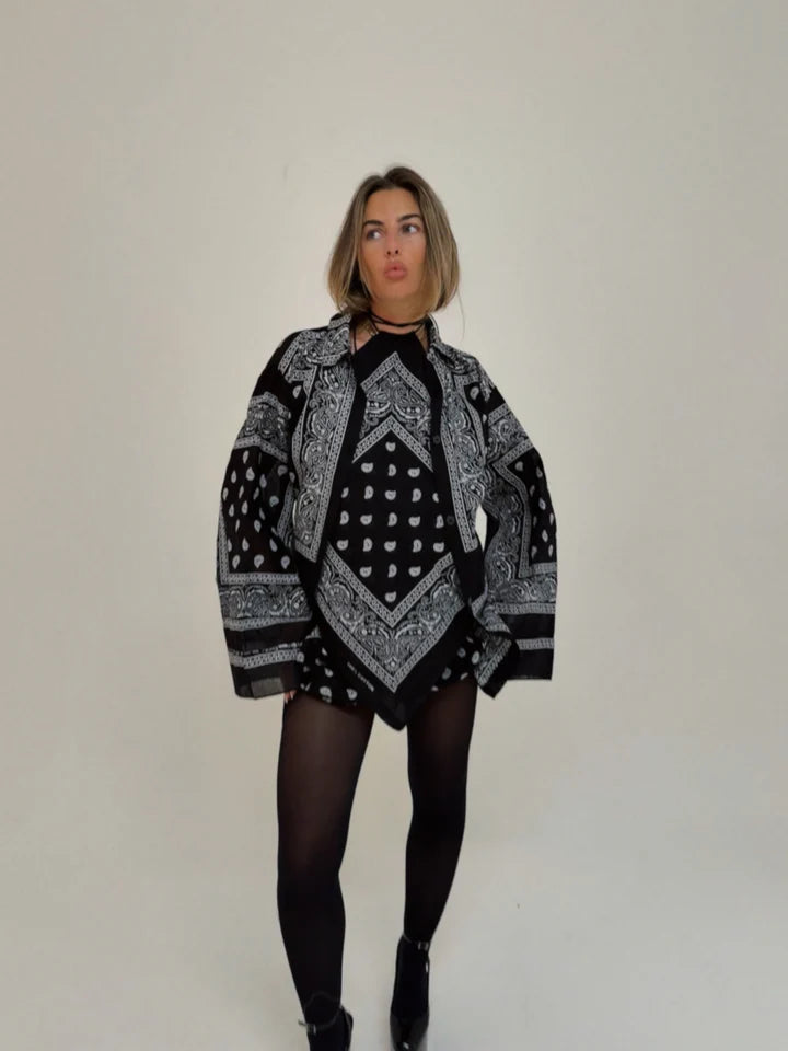 Bandana Tie Top