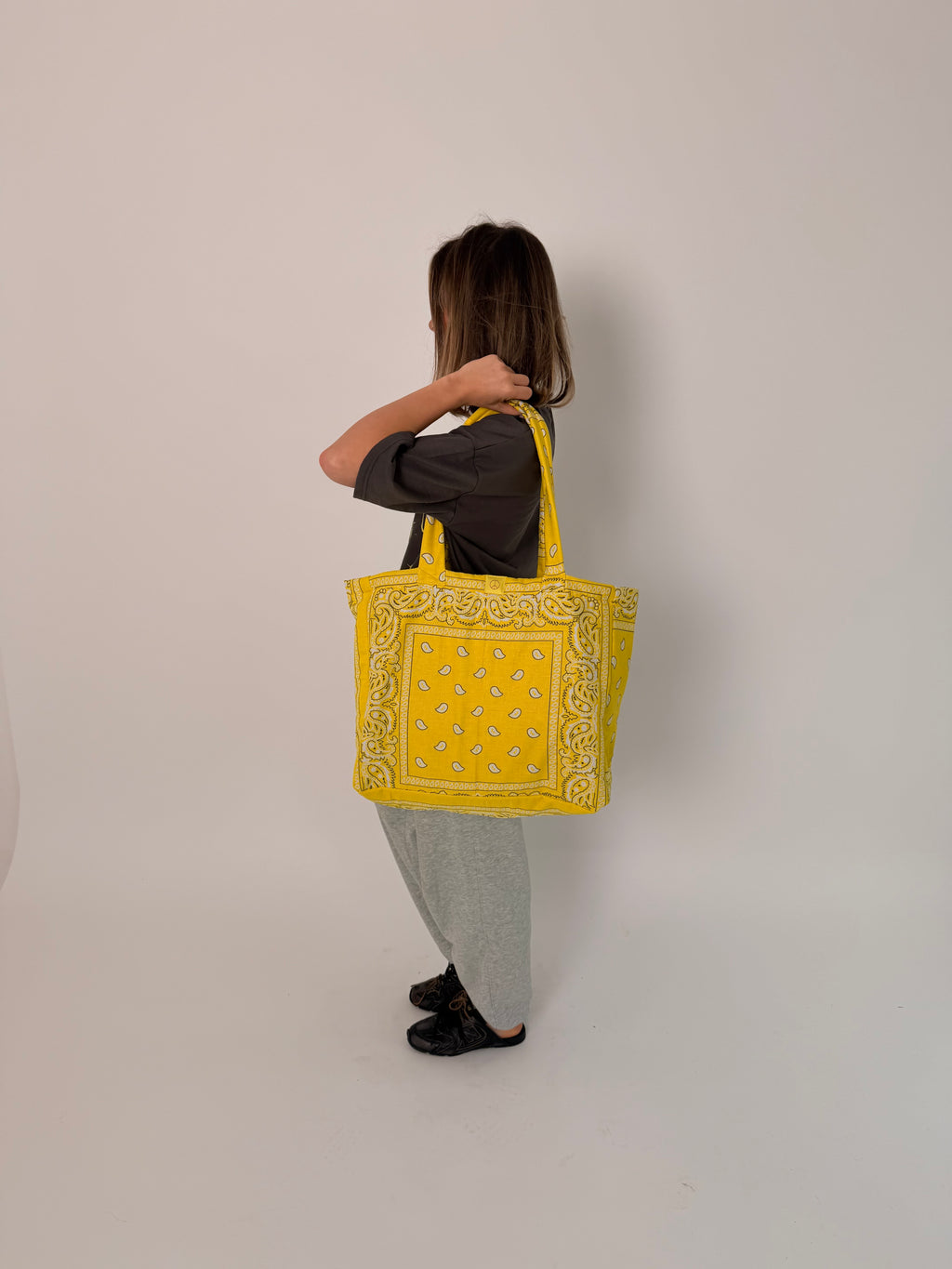 Large Yellow Bandana Everyday Bag