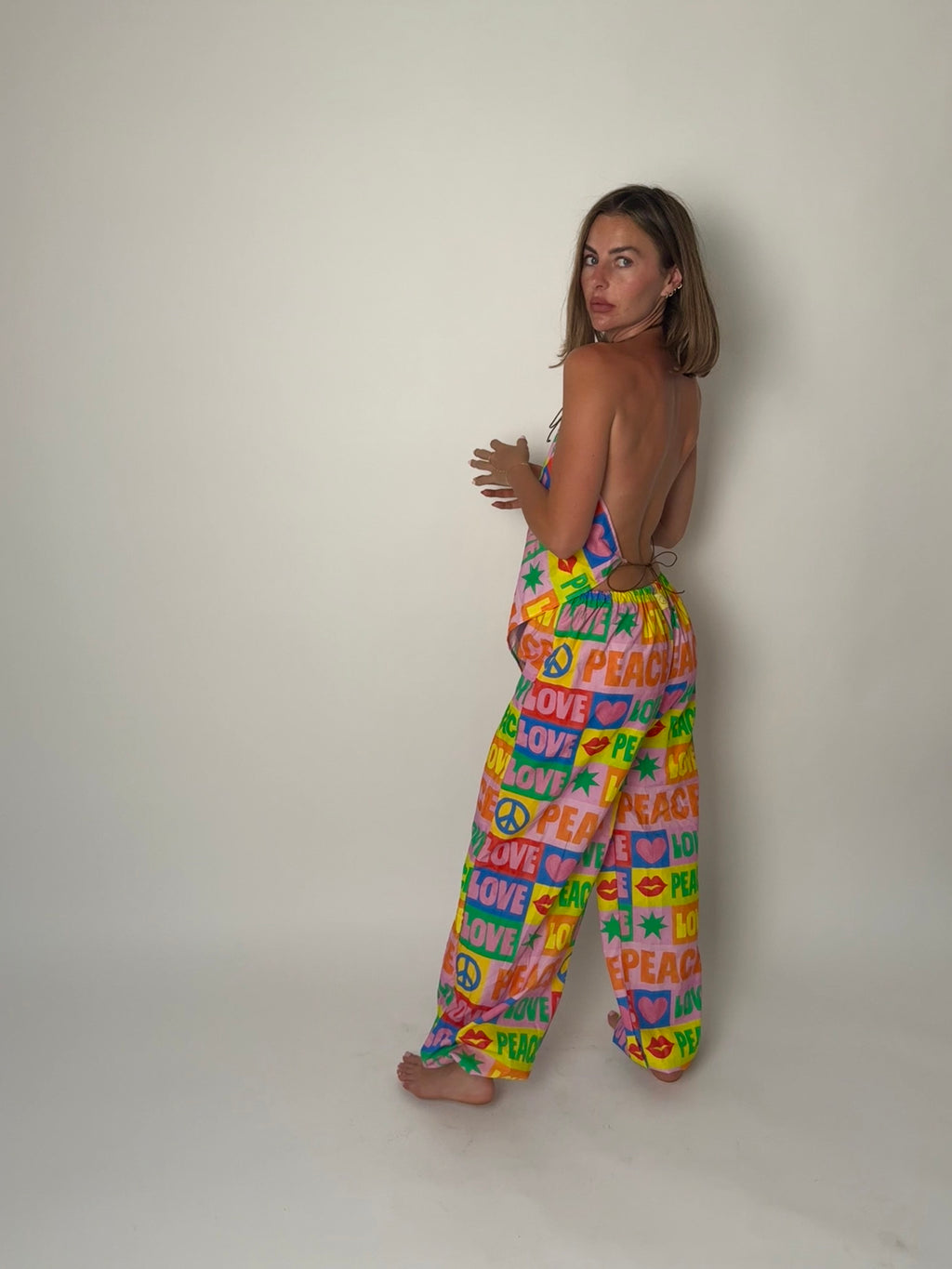 Peace&Love Cotton Balloon Trouser