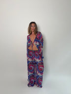 Swirl Wide Leg Trouser