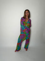 Neon Denim Heart Hareem