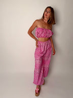 Bandana Peace Cotton Balloon Trouser