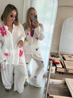 White Summer Suit