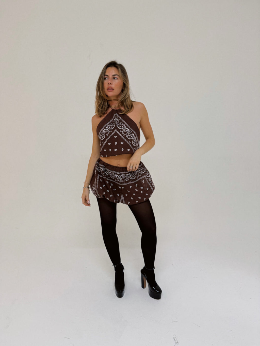 Bandana Tie Top