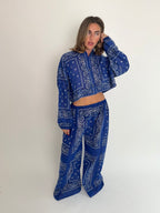 Bandana Cropped Shirt