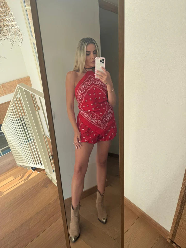 Bandana Tie Top