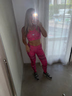 Hot Pink Bandana Gymset