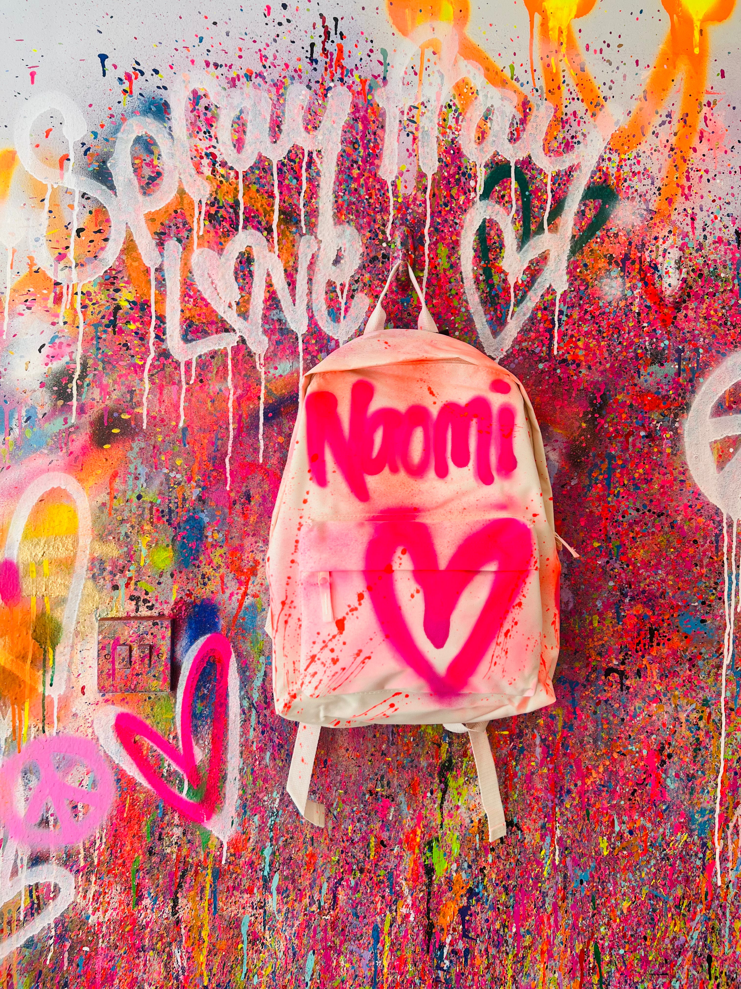 Cream Backpack