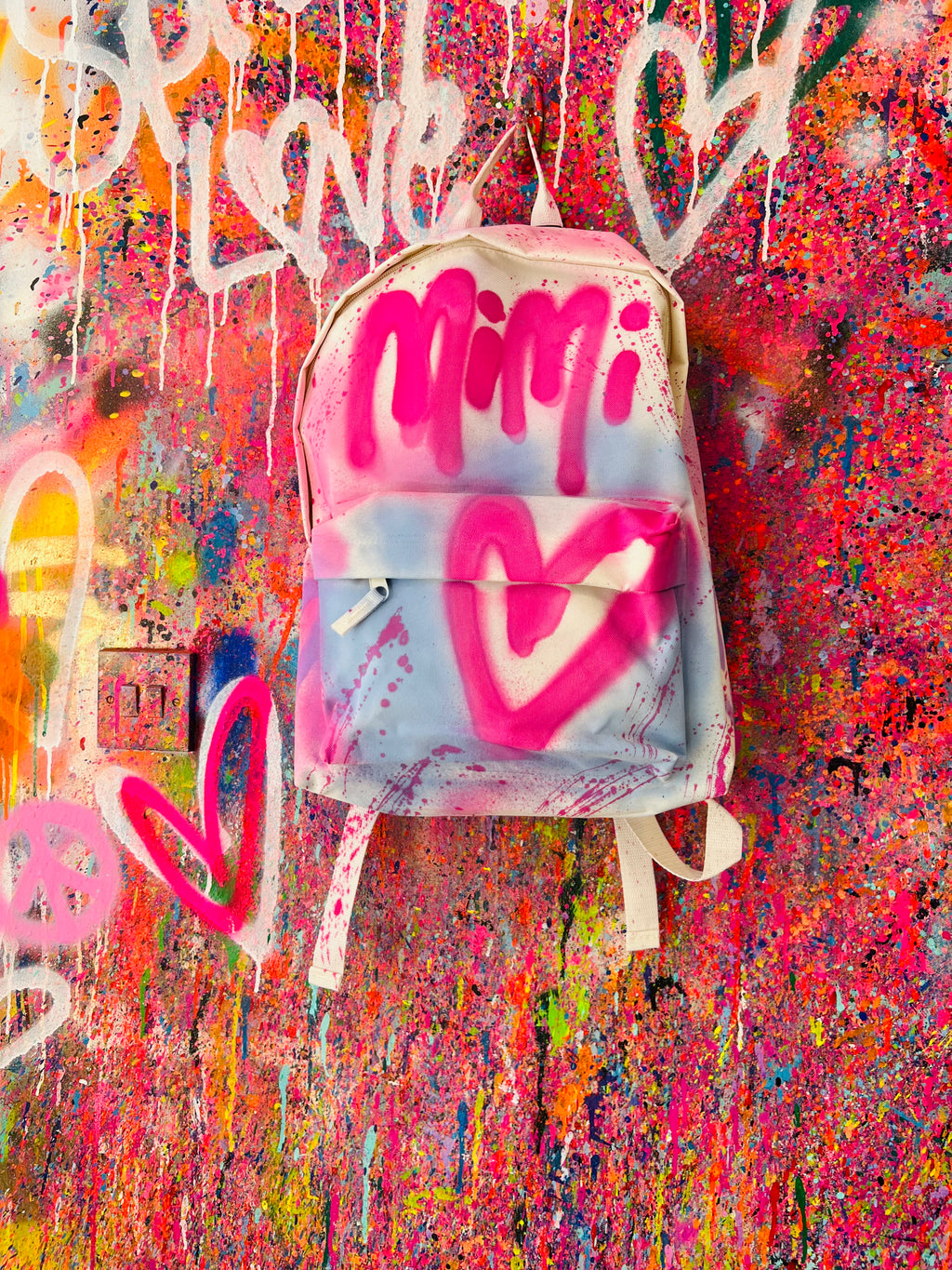 Cream Backpack