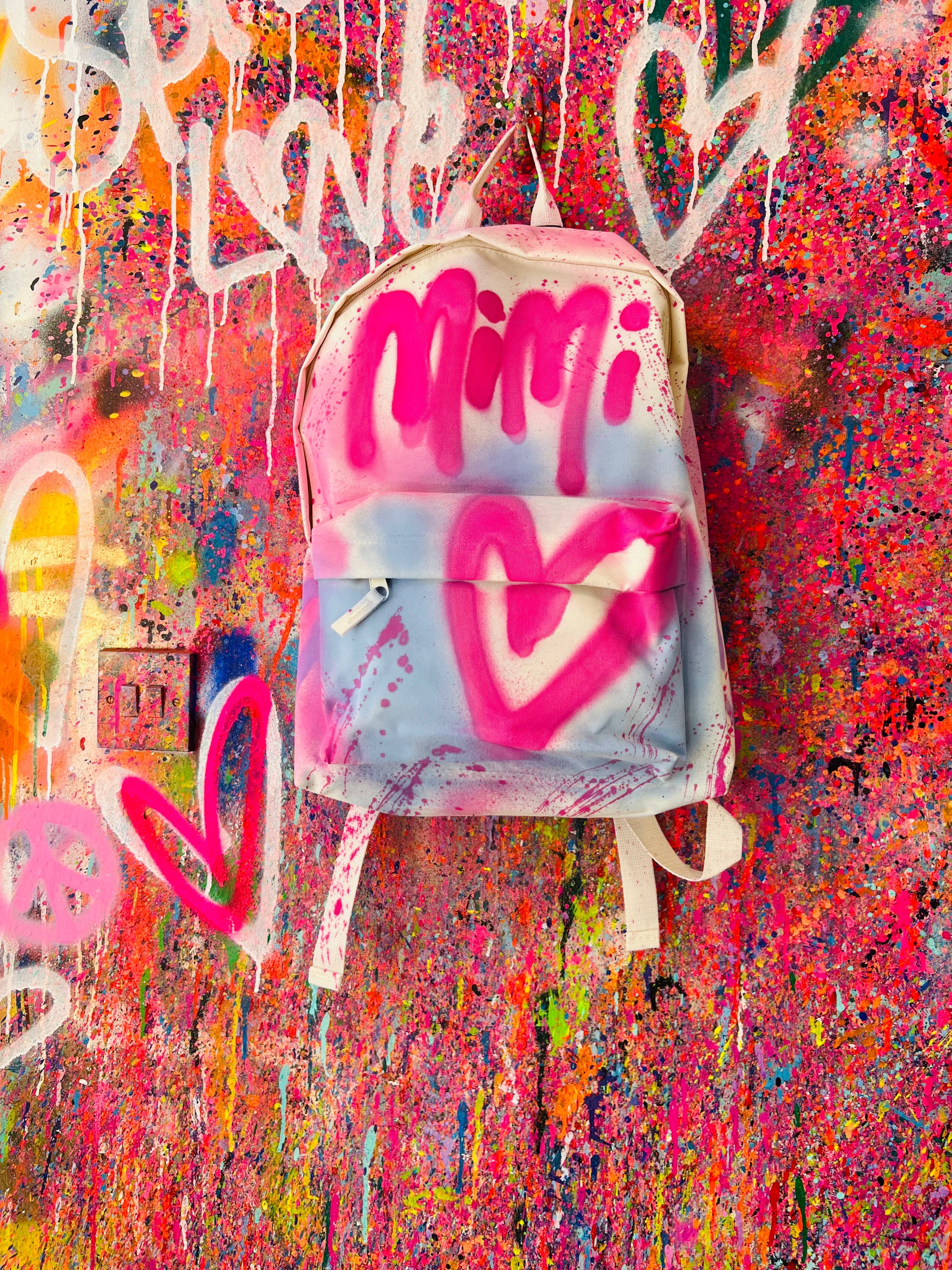 Cream Backpack