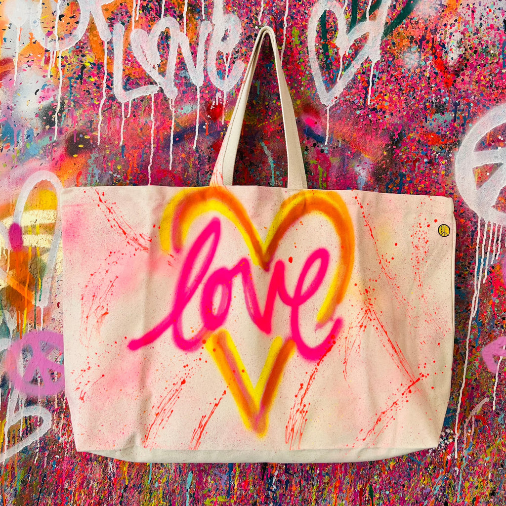 Large Tote Canvas Bag