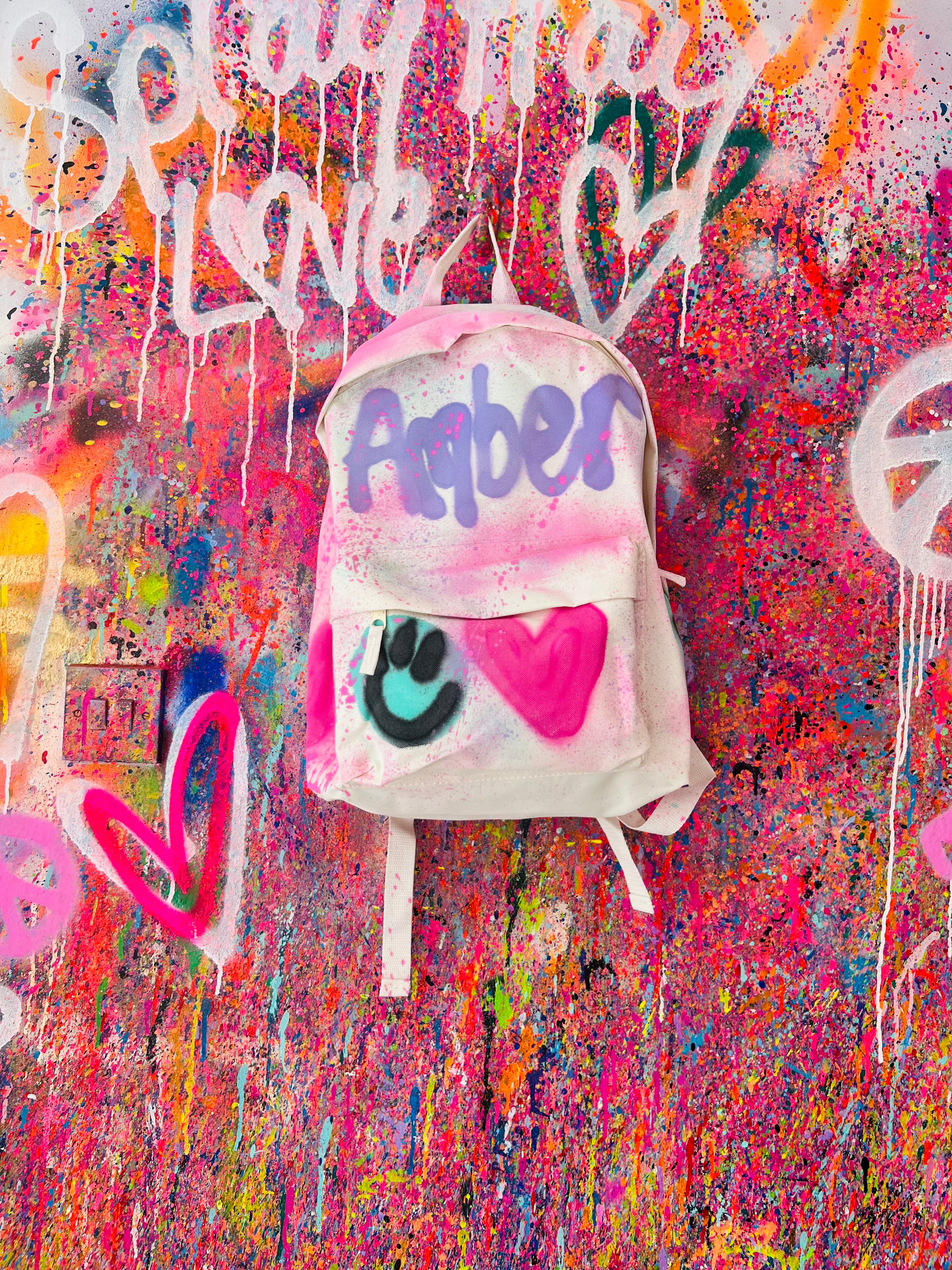 Cream Backpack