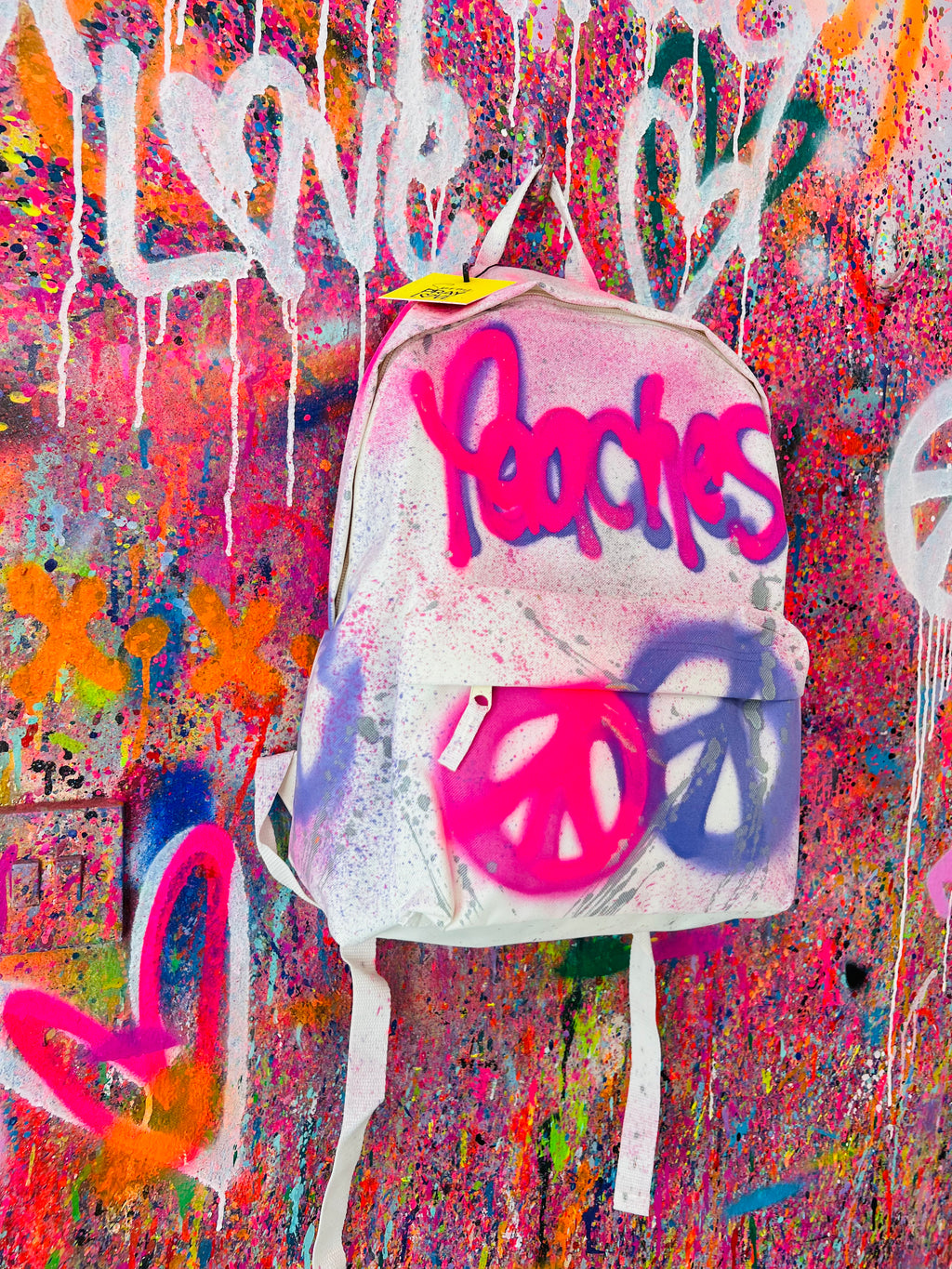 Cream Backpack