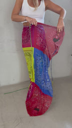 Patchwork Bandana Print Sarong