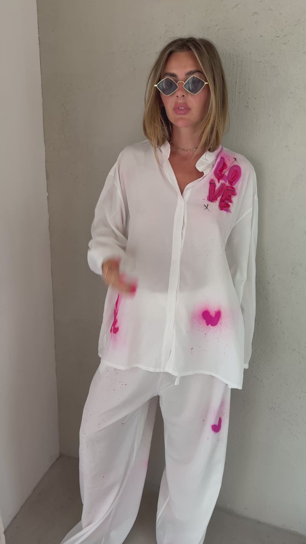 White Summer Suit