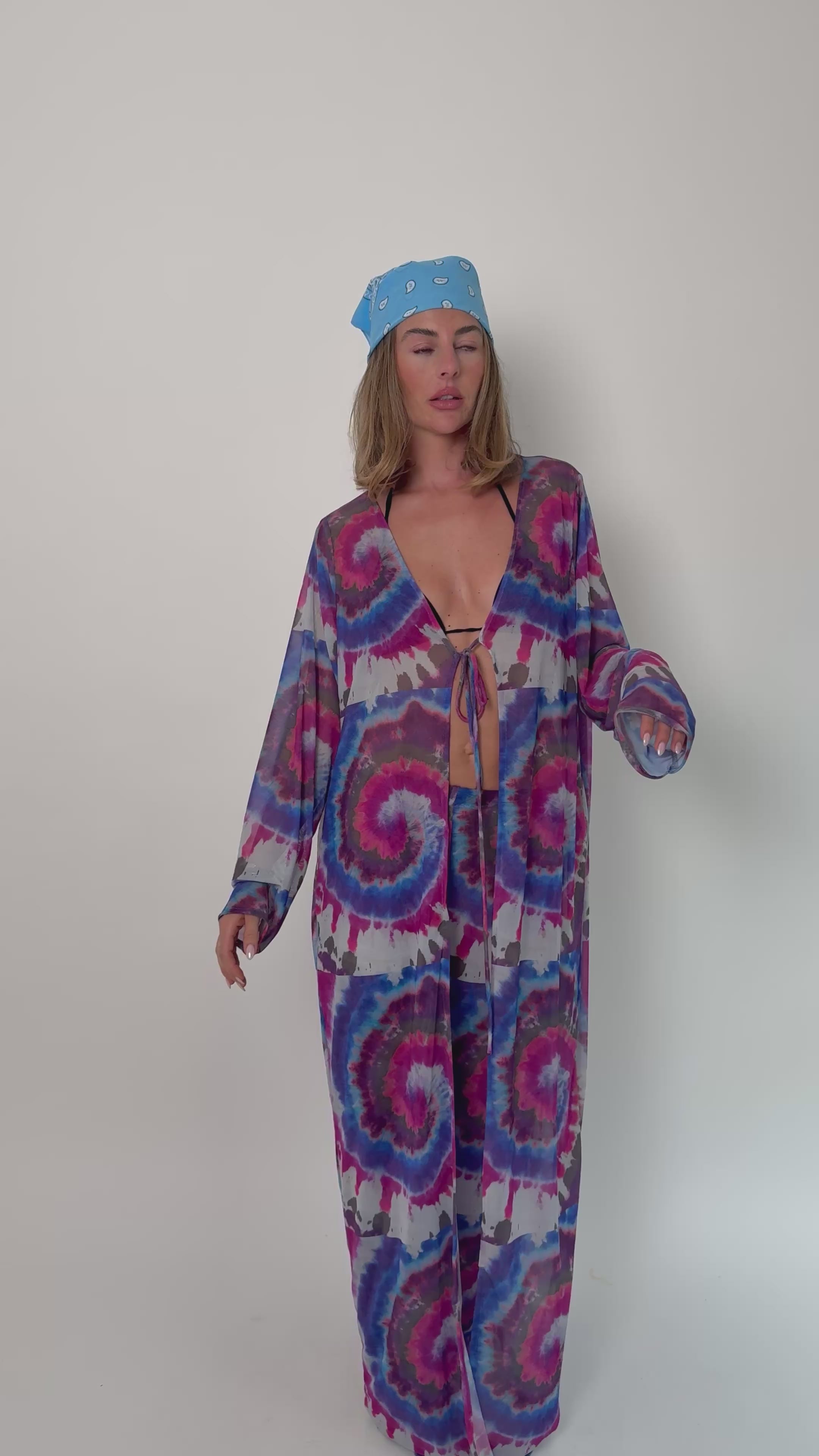 Swirl Wide Leg Trouser