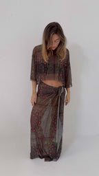 Terralux Bandana Sarong & Tee Set