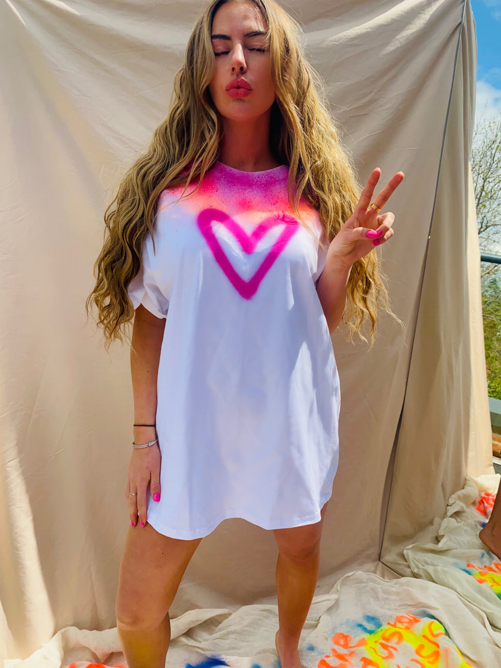 White Oversized T-Shirt