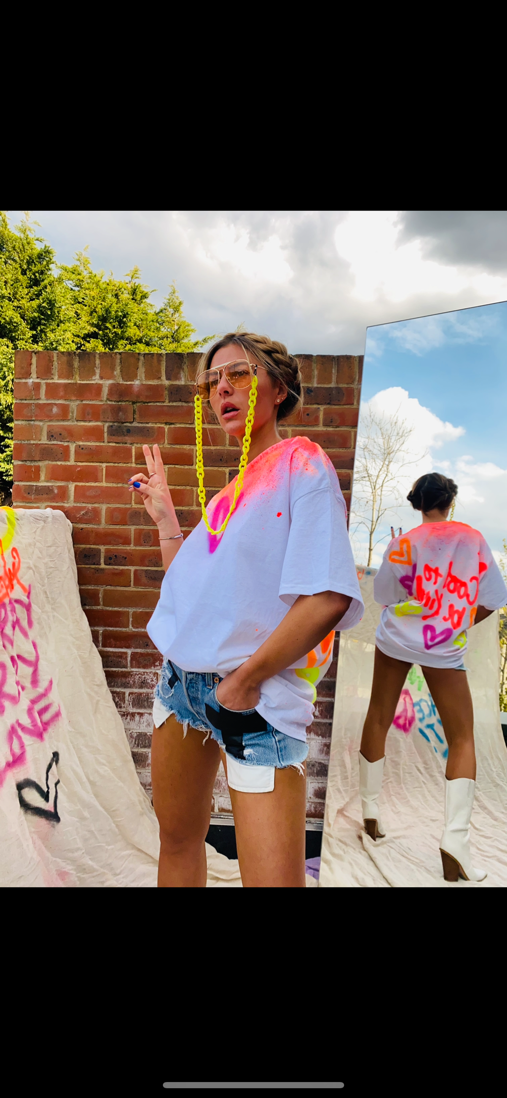 White Oversized T-Shirt
